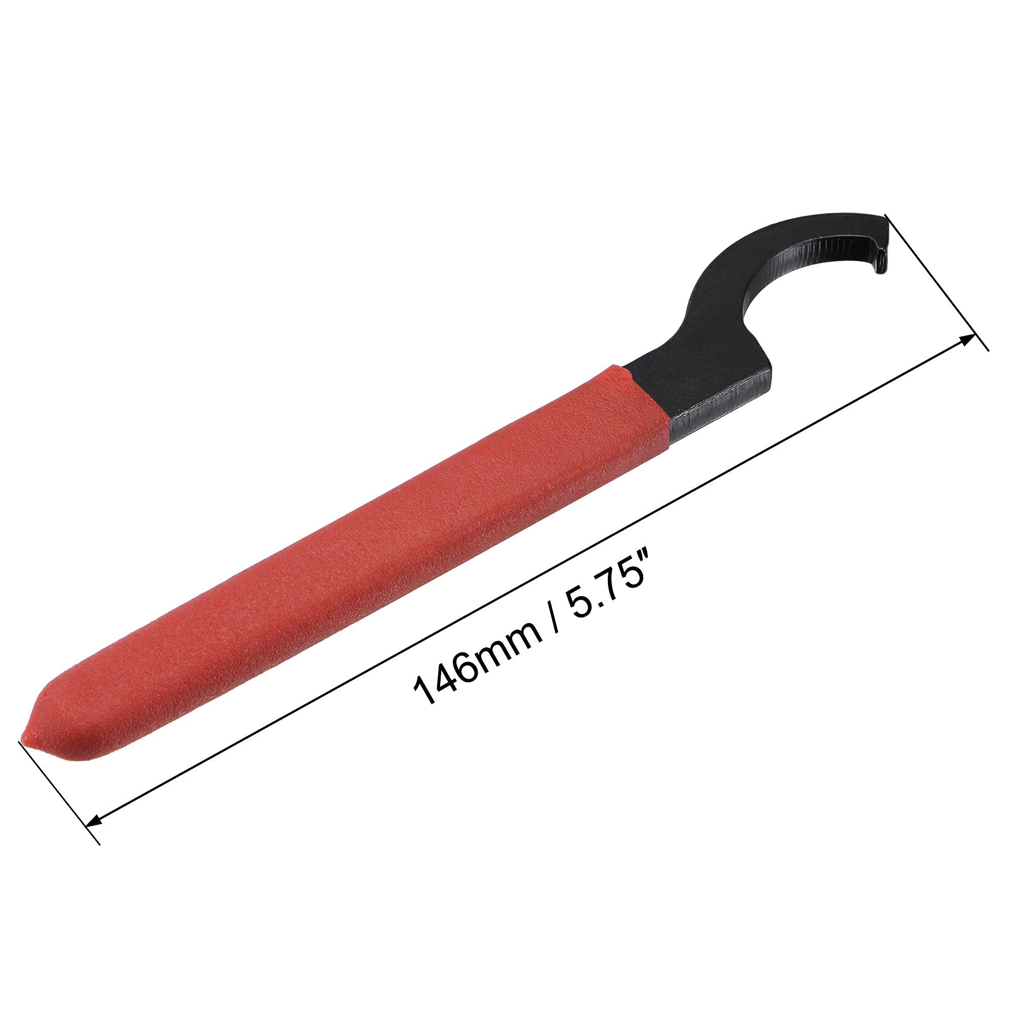Maso Llave de gancho C, ajuste redondo tuerca gancho llave portabrocas para 3.543-3.740 in