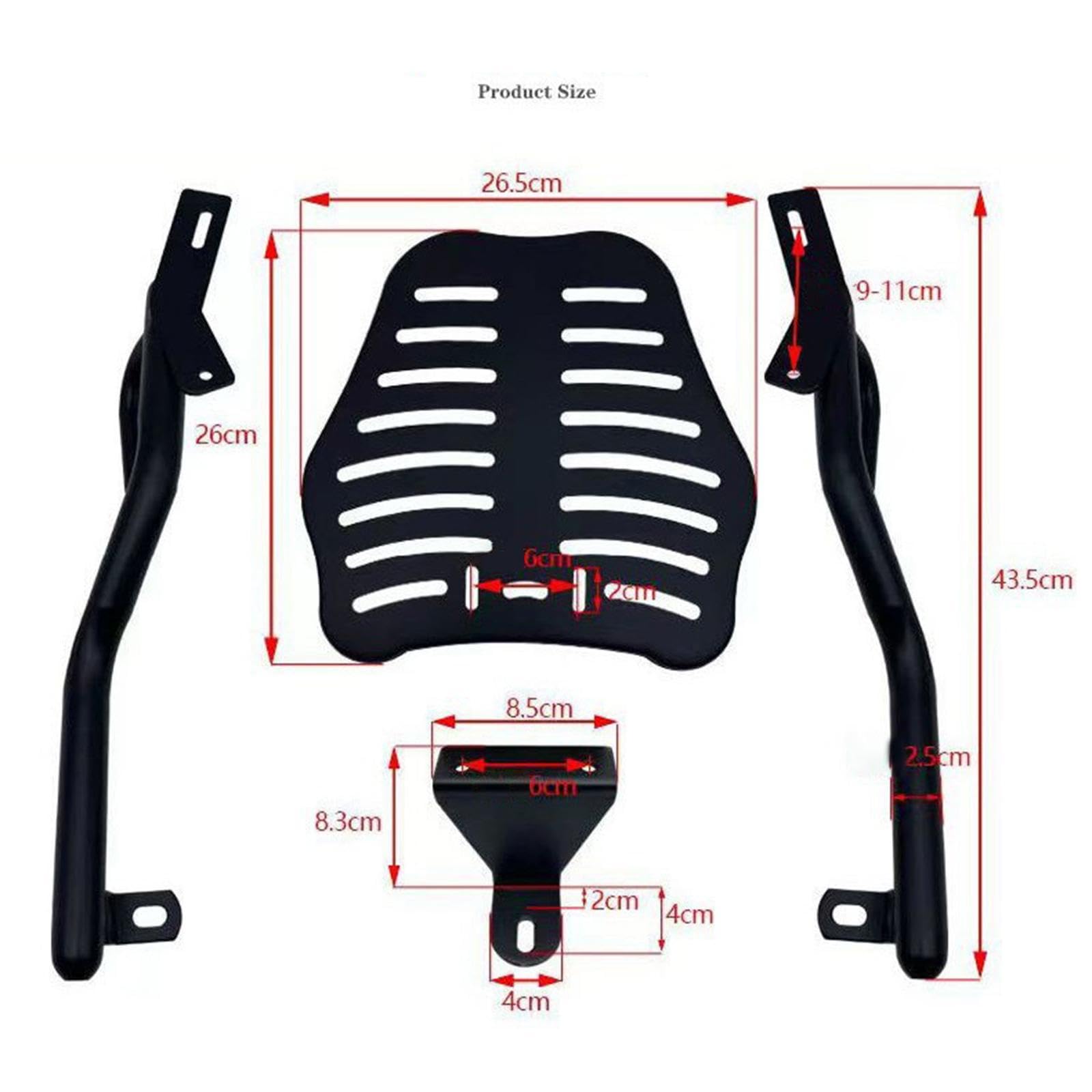 Porte-bagages arrière pour vélo électrique - Accessoires réglables - Pratique et élégant