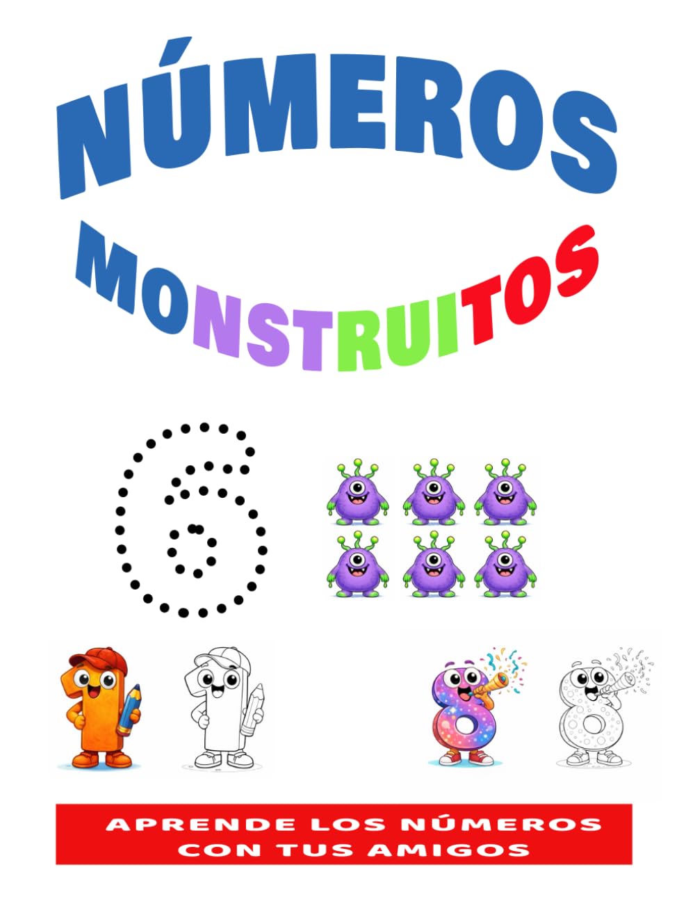 APRENDE LOS NÚMEROS - MONSTRUITOS