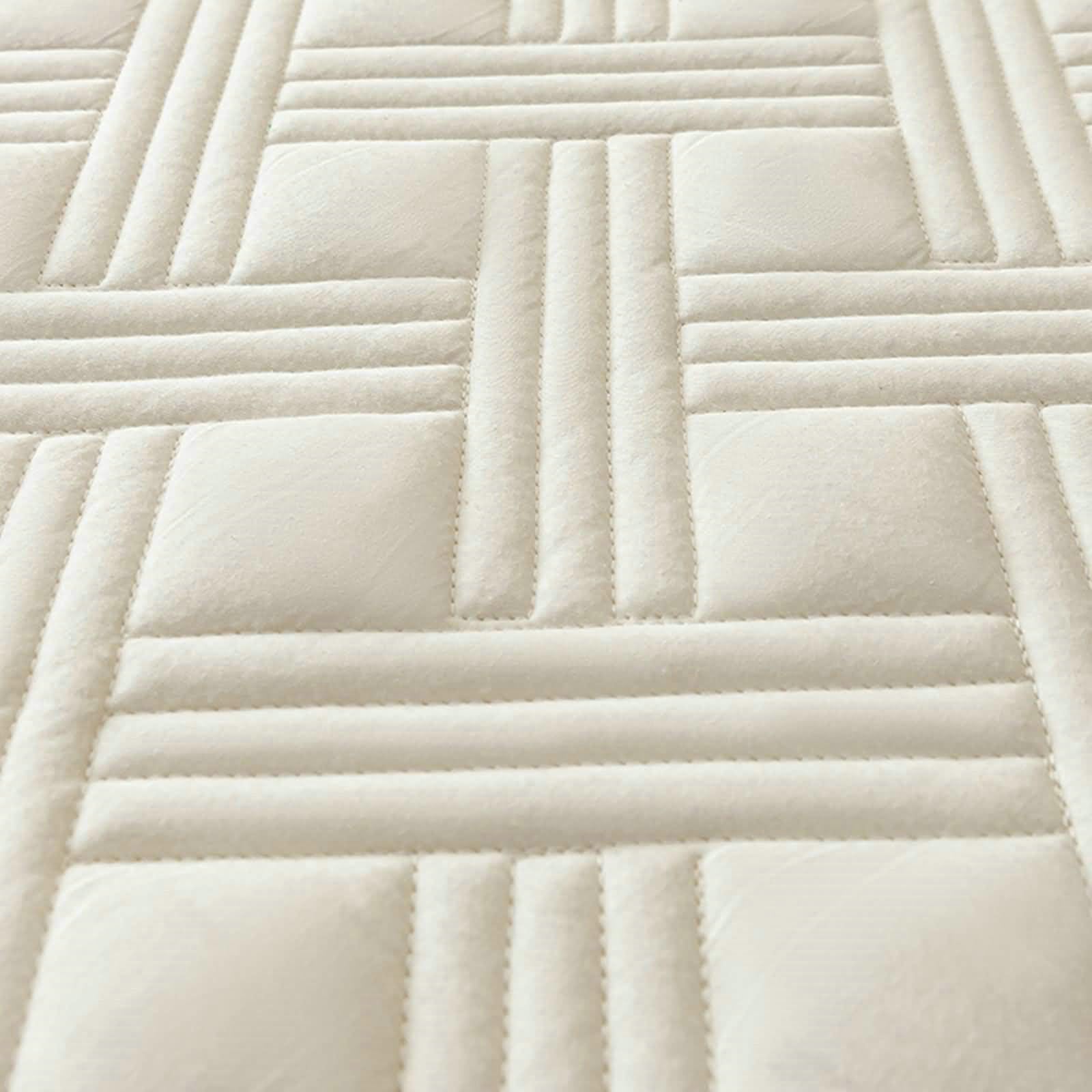 Spannbettlaken 200X120, Baumwolle Spannbetttücher Solid Color Mit Eleganter Textur Bettlaken Milch Weiß