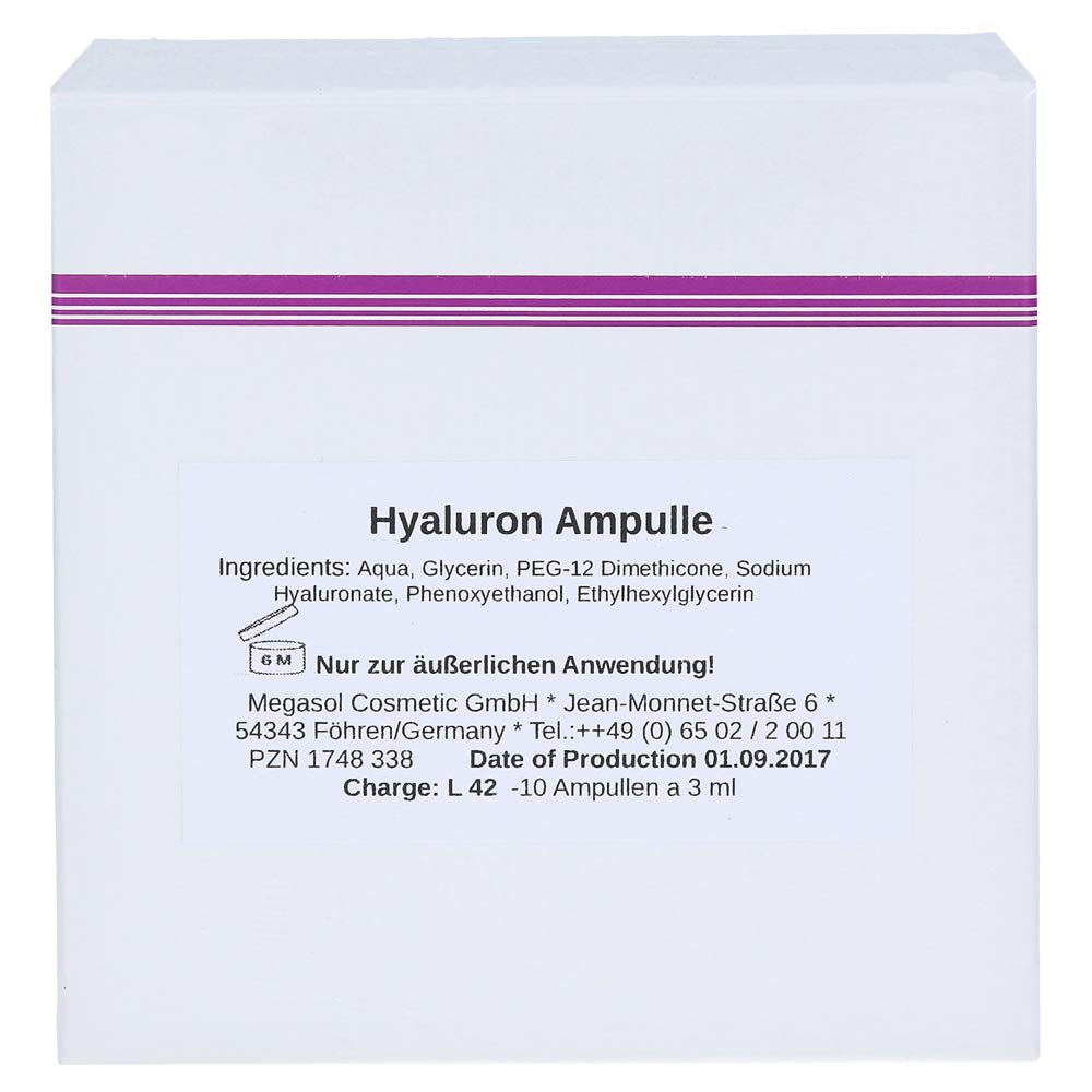 HYALURON AMPULLEN 10X3 ml