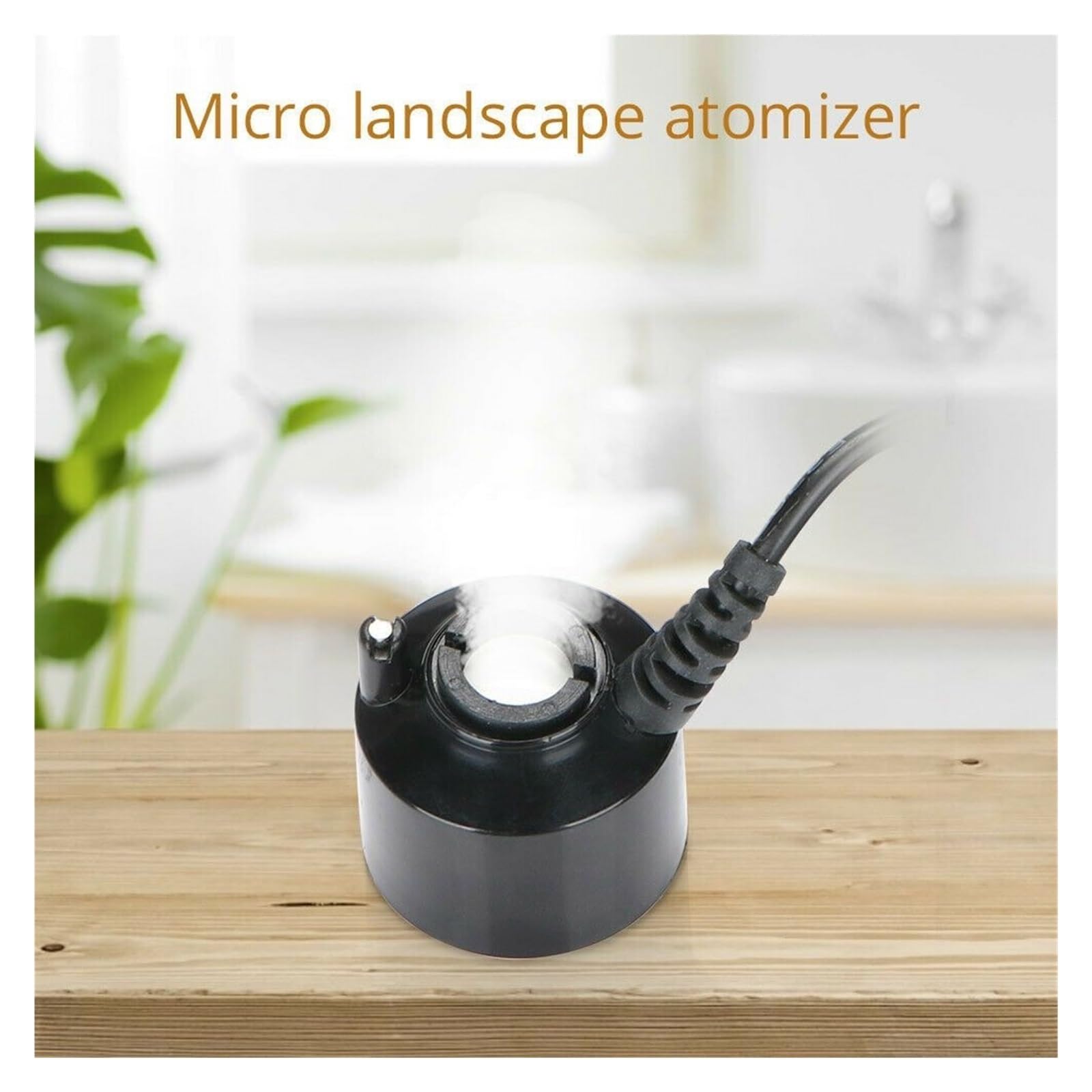 24 V Mini Ultradźwiękowy Nawilżacz Powietrza Z Rozpylaczem, Urządzenie Do Wytwarzania Gęstej Mgły, Powietrznej WięKsza Pojemność, Mocniejszy Wynik(6 lights)