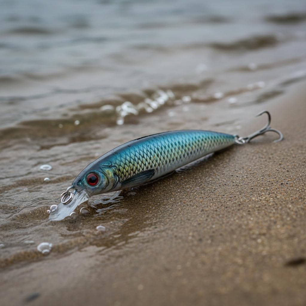 5 Pcs Minnow Lures Crank Baits Set, as Topwater Jerkbait CrankBait Lure Plugs Swimbaits for Bass Walleye Redfish Trout Salmon 30