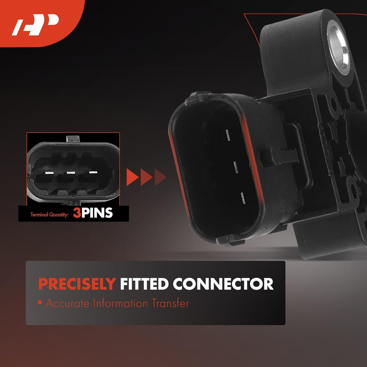 A-Premium Manifold Absolute Pressure Map Sensor Compatible with Buick Regal Cadillac Escalade Chevrolet Camaro Corvette Avalanche Malibu Tahoe GMC Canyon Envoy Yukon H2