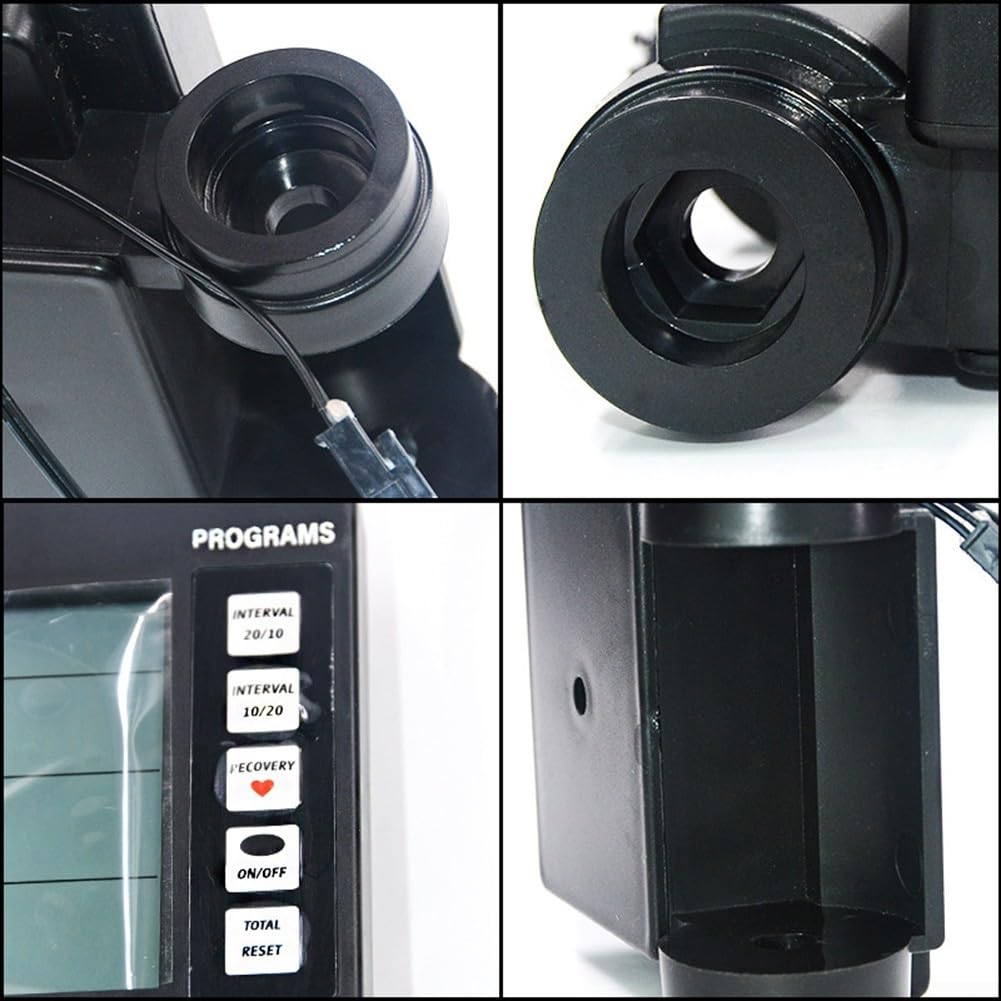 Rowing Machine Counter Speedometer, LCD Speedometer For Indoor Rower Experience, LCD Display That Shows Time, Count, Distance Covered, And Calories Burned