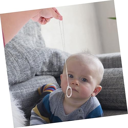 Miniatura 6 de NOLITOY 10 juegos de cadena de anillo y calle cerrada cuerda de Halloween para niños anillos de aro para niña grosor educativo estilo redondo