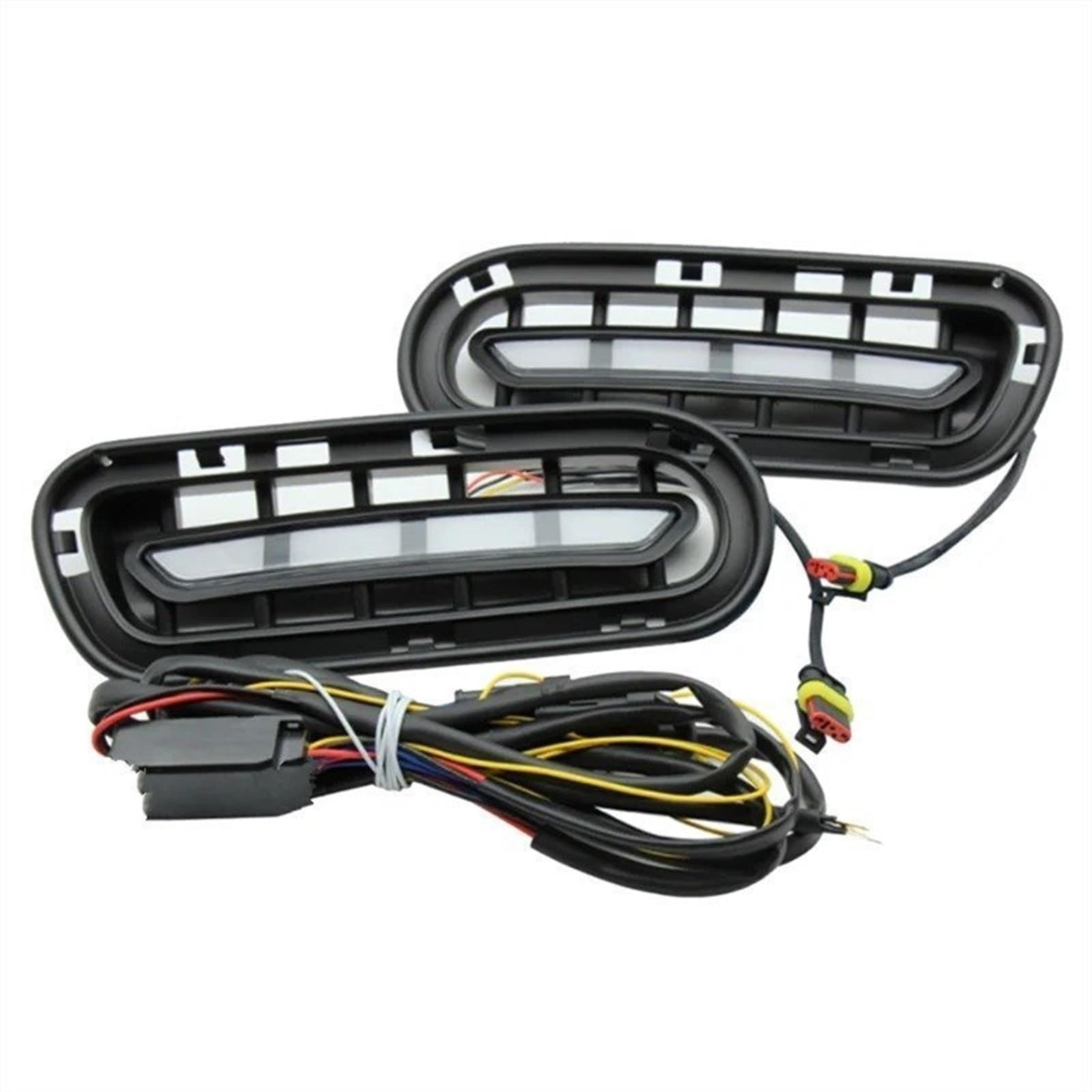 Indicatore Direzione Per Kia Per Stinger 2018-2022 Auto DRL Luci Di Marcia Diurna Indicatori Di Direzione Due Funzioni Paraurti Anteriore Fendinebbia Indicatori Direzione A Led