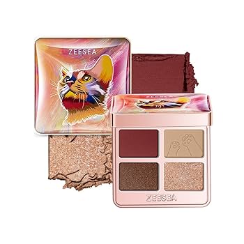 アイシャドウ siii Amazon | ZEESEA(ズーシー) 夢幻燦爛 動物シリーズ 四色アイ