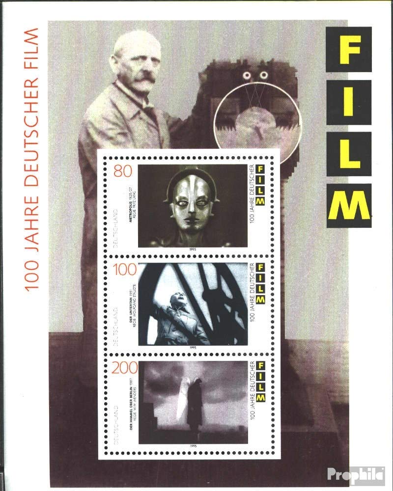 France – Bloc 15 – 100 Ans De Cinéma – 1995 – Neuf Avec Gomme Originale – MNH – Collectionneur