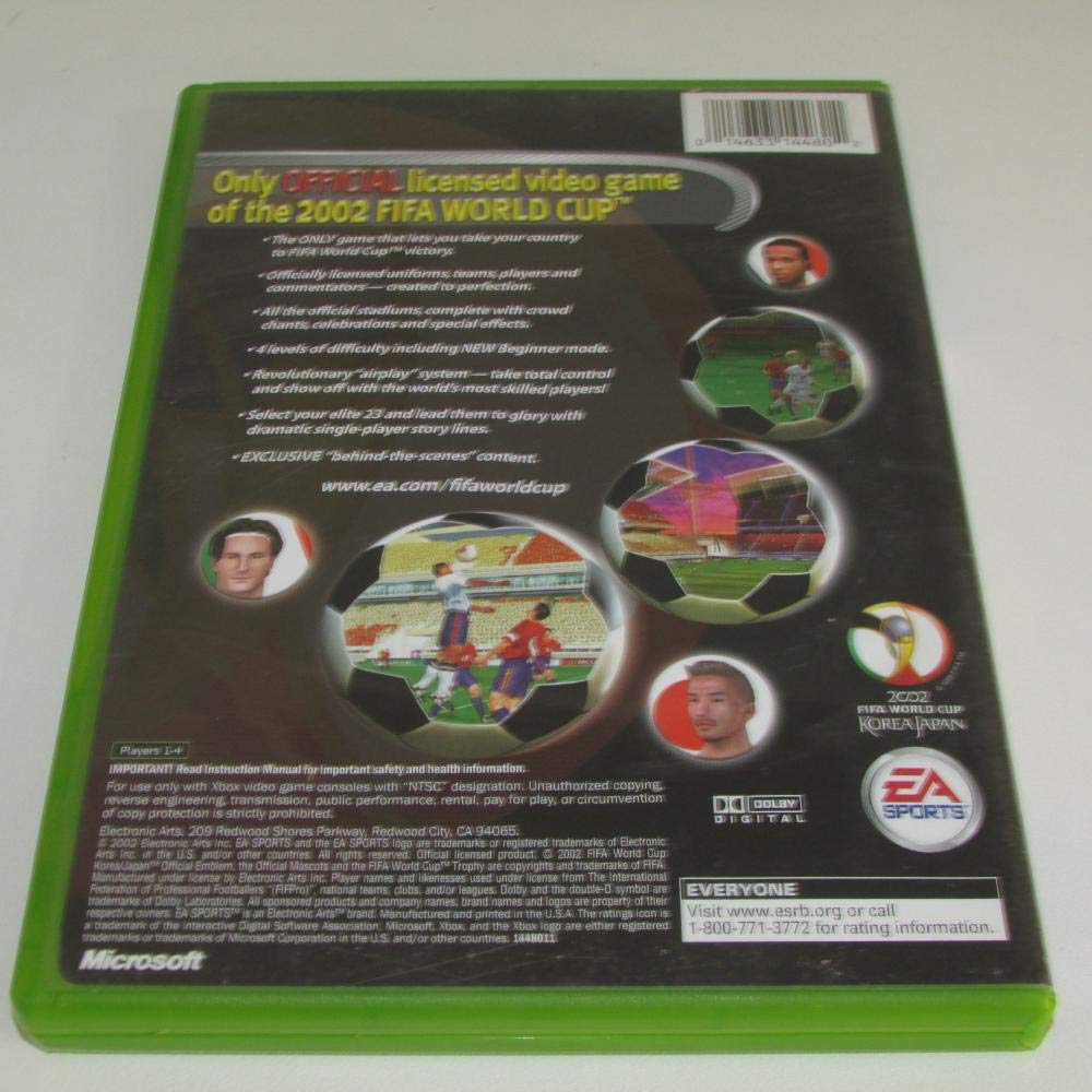 Amazon.com: 2002 FIFA World Cup - Xbox (Renewed) : Video Games