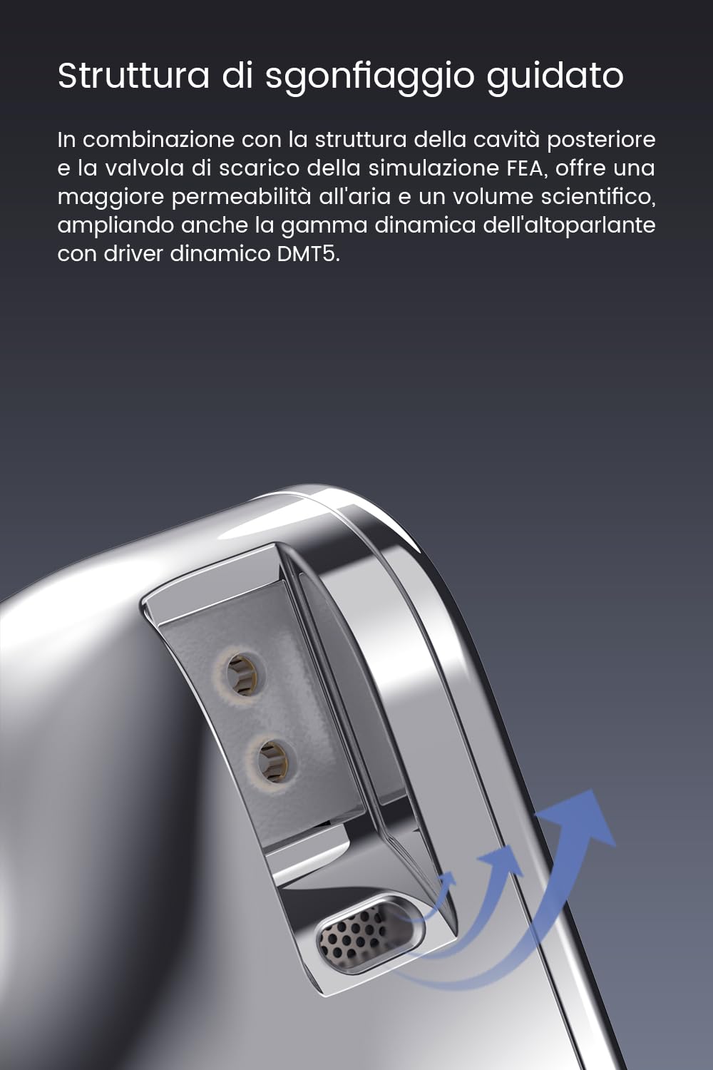 TANCHJIM ORIGIN Auricolari Cablati In-Ear, IEM 1DD DMT5 con Voce Migliorata, Cavo Scollegabile 2Pin 0.78 e 3 Ugelli di Accordatura, Doppio Circuito Magnetico a Bassa Distorsione per Audiofili