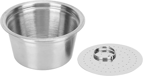 Miniatura 9 de Fdit Cápsula de café, cápsula de café de acero inoxidable, reutilizable, recargable, taza de filtro para cafetera Dolce Gusto, exquisita (amarillo)