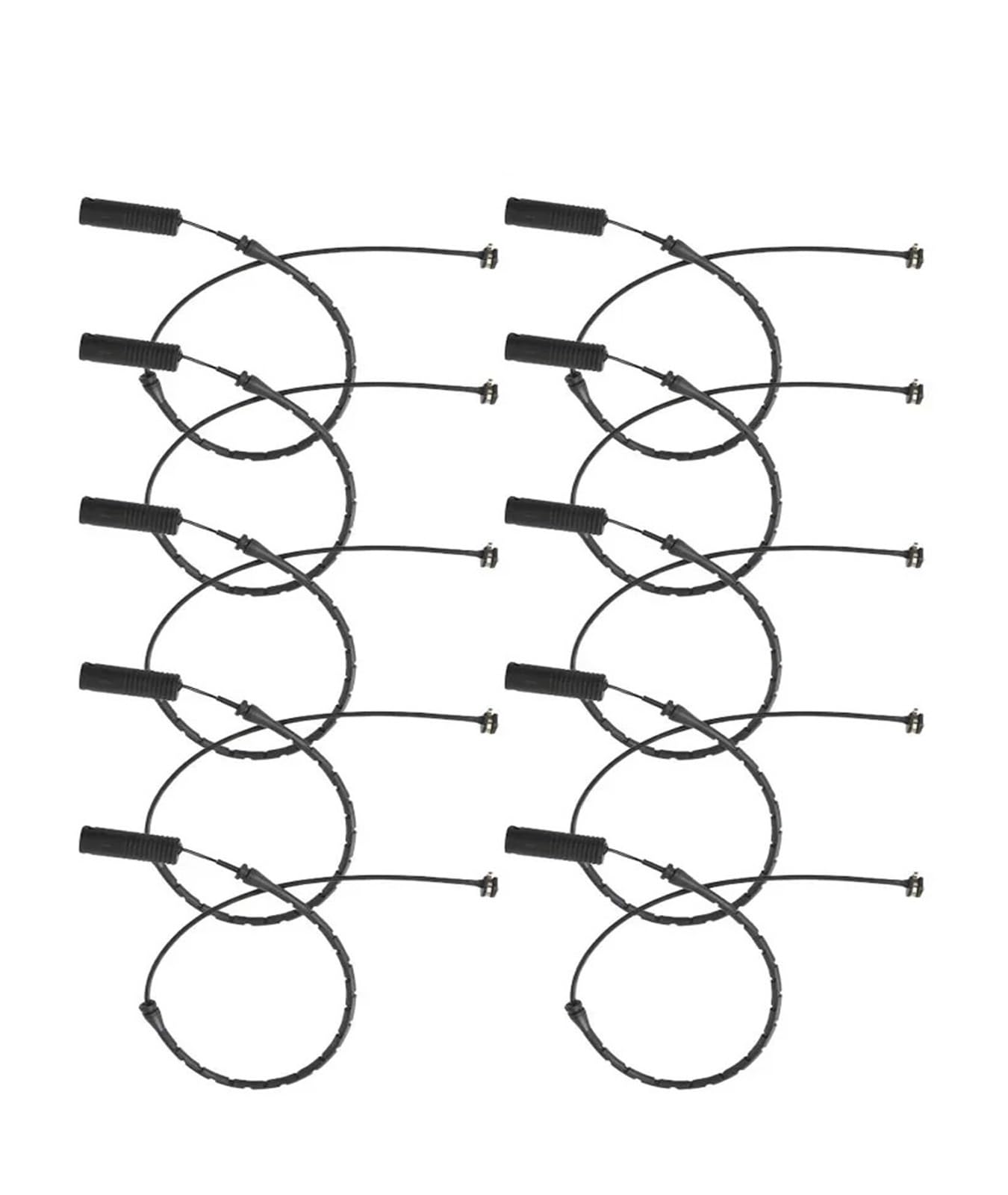 Genérico Sensor de Desgaste de Pastillas de Freno 10 sensores de Desgaste Pastillas Freno Delanteras 34351163117 34351165729 para BMW 7 (E38) 1994-2001 740i 740iL Accesorio automático