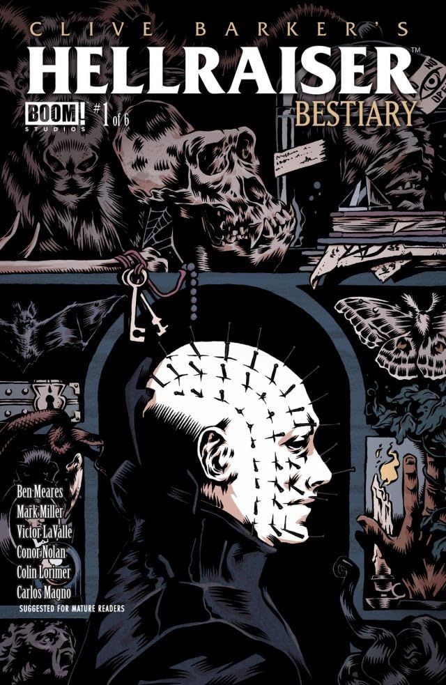 Cover of Clive Barker's Hellraiser: Bestiary #1