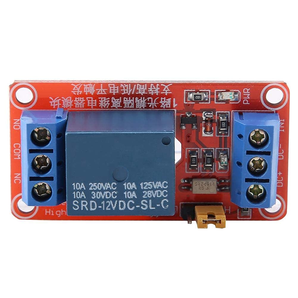 Elektromechanische Relais Optokopplermodul Einkanaliger High & Low-Trigger 5V / 12V / 24V(5V)