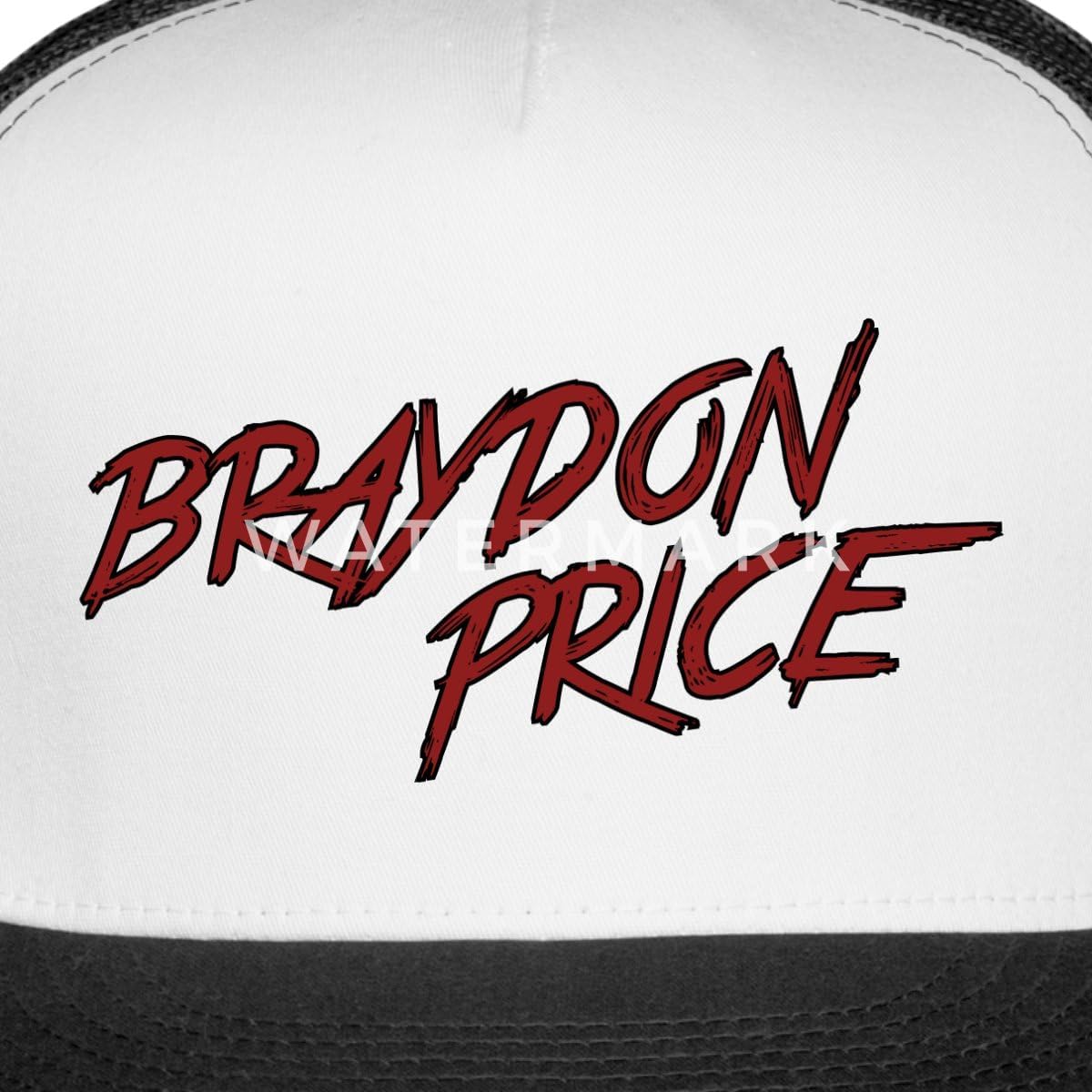 Spreadshirt Braydon Price Merch Official Logo Trucker Hat