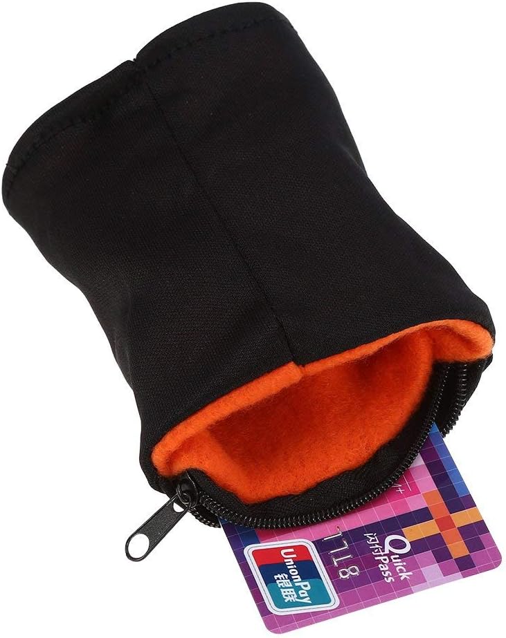 Bnineteenteam Sports Wrist Wallet,Zipper Wristband Pocket for Running, Walking, Tennis, Hiking