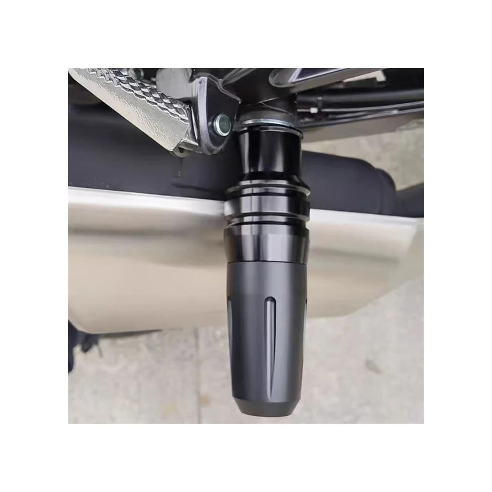 Moto Tamponi Paratelaio Barra Di Protezione Universale Per Telaio Motocicletta, Anticaduta Motore, Scarico In Alluminio CNC