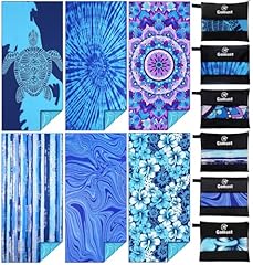 6 Pack Turtle Mandala Tie Dye Stripe Laguna