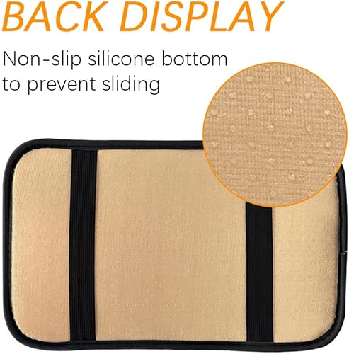 Miniatura 6 de Funda para consola central, funda para reposabrazos para automóvil, cómoda almohada impermeable para aliviar la fatiga de los brazos, accesorios