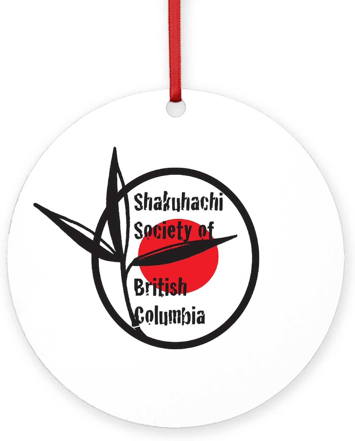 SSBC 4" Round MDF Wood Ornament