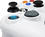 Ikpek 8 Pcs Replacement Thumbsticks for Xbox 360 Controller, Plastic Thumb Stick Joystick Grip Replacement for Xbox 360 Controller Accessories