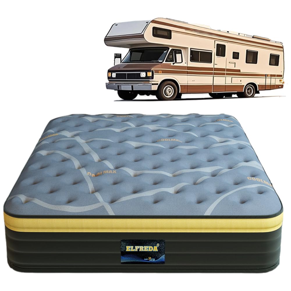 How to Pick the Right RV Mattress for Your Next Adventure 4 Elfreda Short Queen Hybrid 12