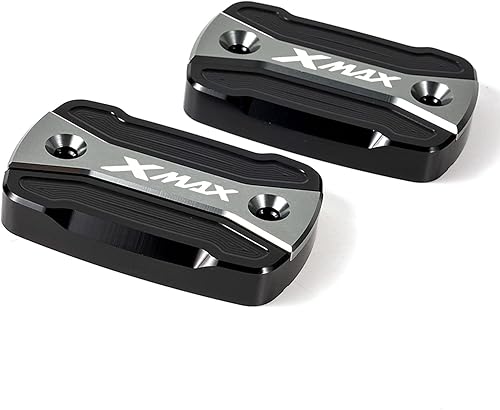 Miniatura 3 de MOWOK Tapa de depósito de líquido de frenos de motocicleta para Yamaha XMAX 300 250 125 XMAX300 2017-2020 2021 2022 Accesorios Cubierta de depósito