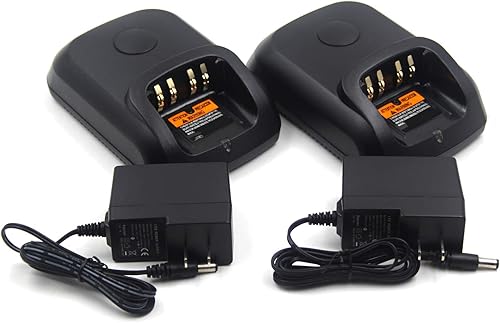 Miniatura 6 de (2-Pack) WPLN4232 Rapid Charger Compatible for Motorola XPR3300 XPR6550 XPR7550 APX4000 XPR6300 XPR6350 XPR6500 XPR6580 XPR7350 XPR7580 XPR3500