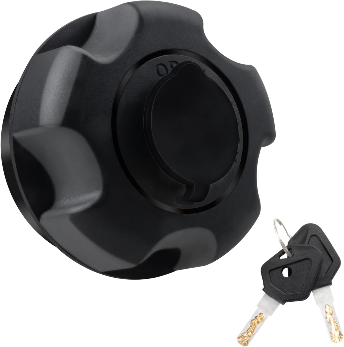 Locking Gas Cap for Boat, Fuel Gas Tank Cap Compatible with Polaris RZR Ranger 900 1000 XP PRO XP Sportsman Anti-Theft Boat UTV Replace for# 5433687 5435534 5450389 5439075