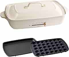 A1195♥可愛いパスコ仕様！BRUNO BOE026 グランデサイズ♥ Amazon | BRUNO ホットプレートグランデサイズ BOE026-RD レッド