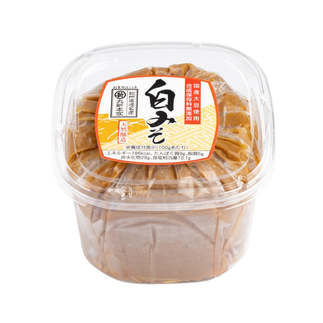 Amazon.co.jp: 【丸新本家】白みそ 950g カップ｜白味噌｜味噌汁