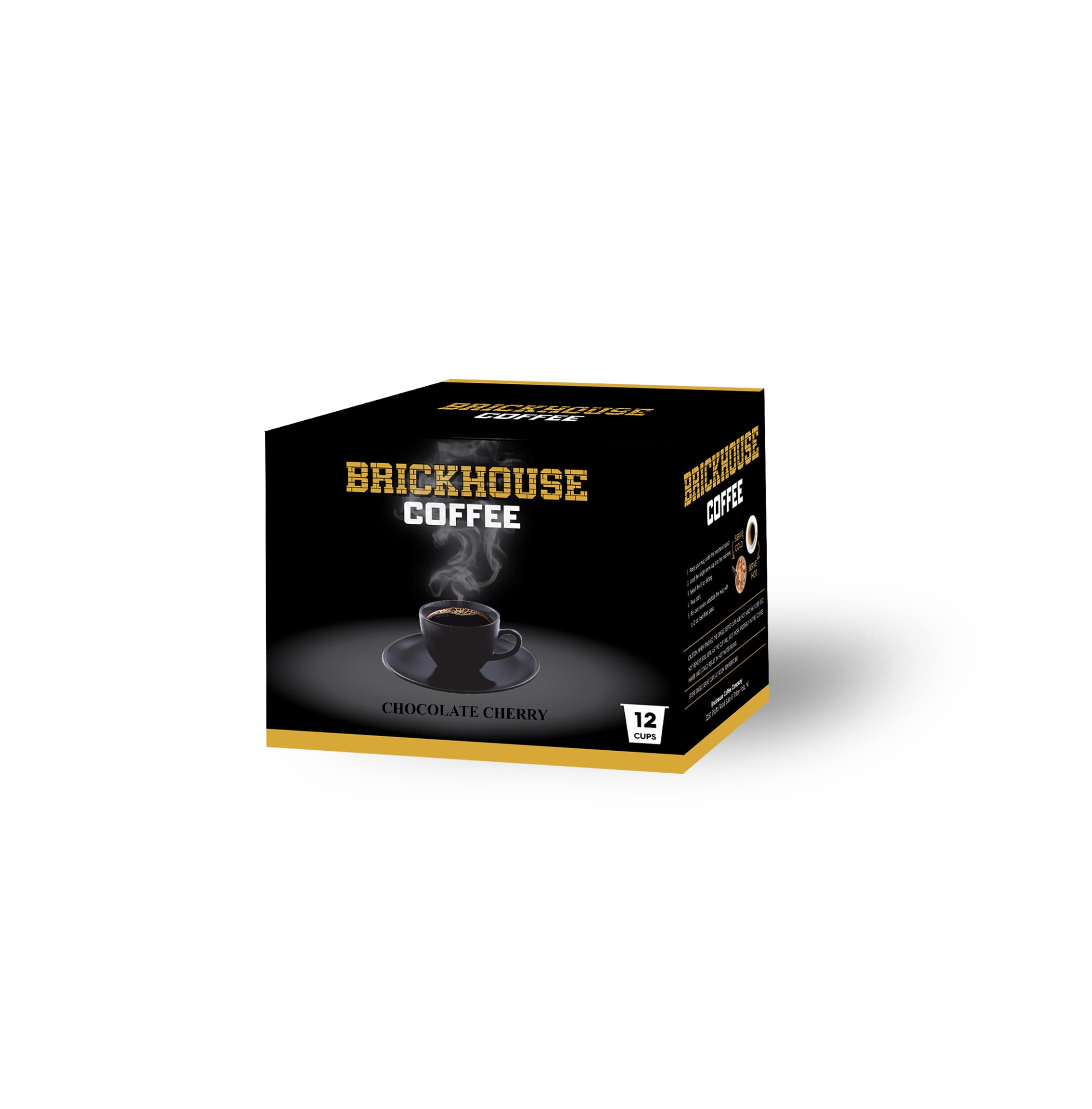 Brickhouse Single Serve Coffee, 12 cups (Chocolate Cherry)