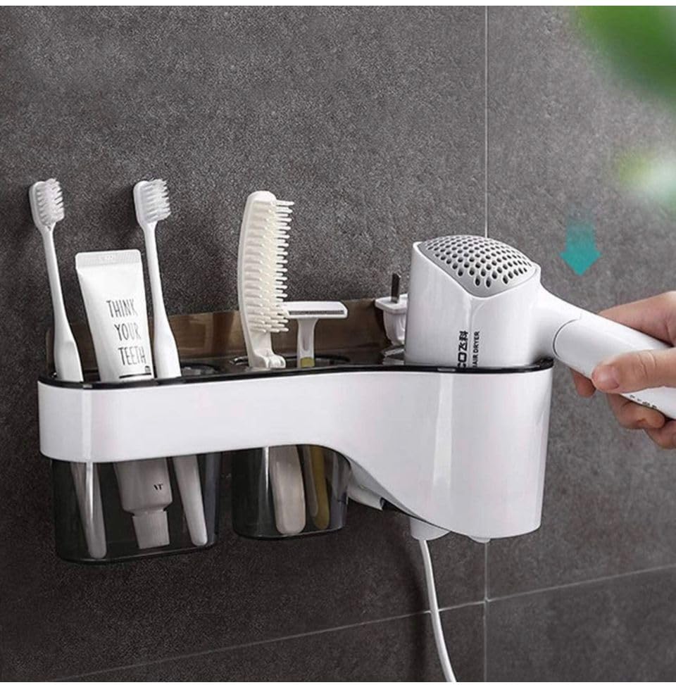 MERISH Magic Sticker Series Wall-Mounted Hair Dryer Holder Storage Racks, 1 Pc (B0CJ5771JX) Amazon Price History, Amazon Price Tracker