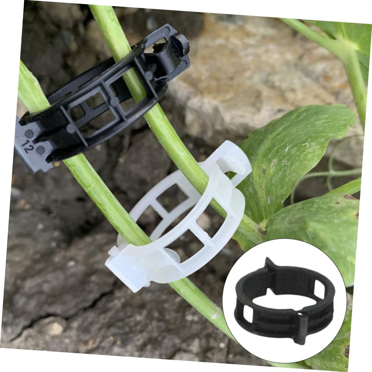 400stücke Pflanzenclips Für Tomaten Verstellbare Pflanzenstützen Effektiven Befestigung Von Und Kletterpflanzen Robust Und Wiederverwendbar Für Garten