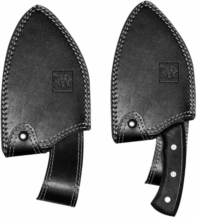 COOLINA Lixy Cleaver Knife PU Leather Sheath - Durable Custom-Fit Case for Lixy Cleaver Knife - Premium Protection for Storage & Travel