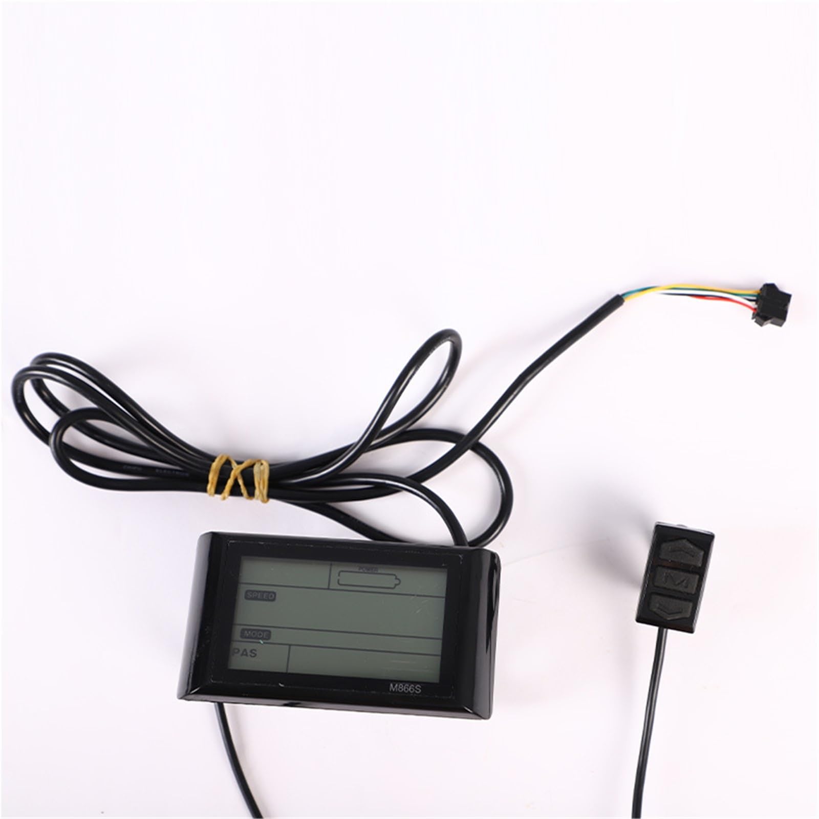 Pantalla para Ebike, Controlador De Bicicleta Eléctrica S866 con Pantalla LCD 36V 48V 250W 350W