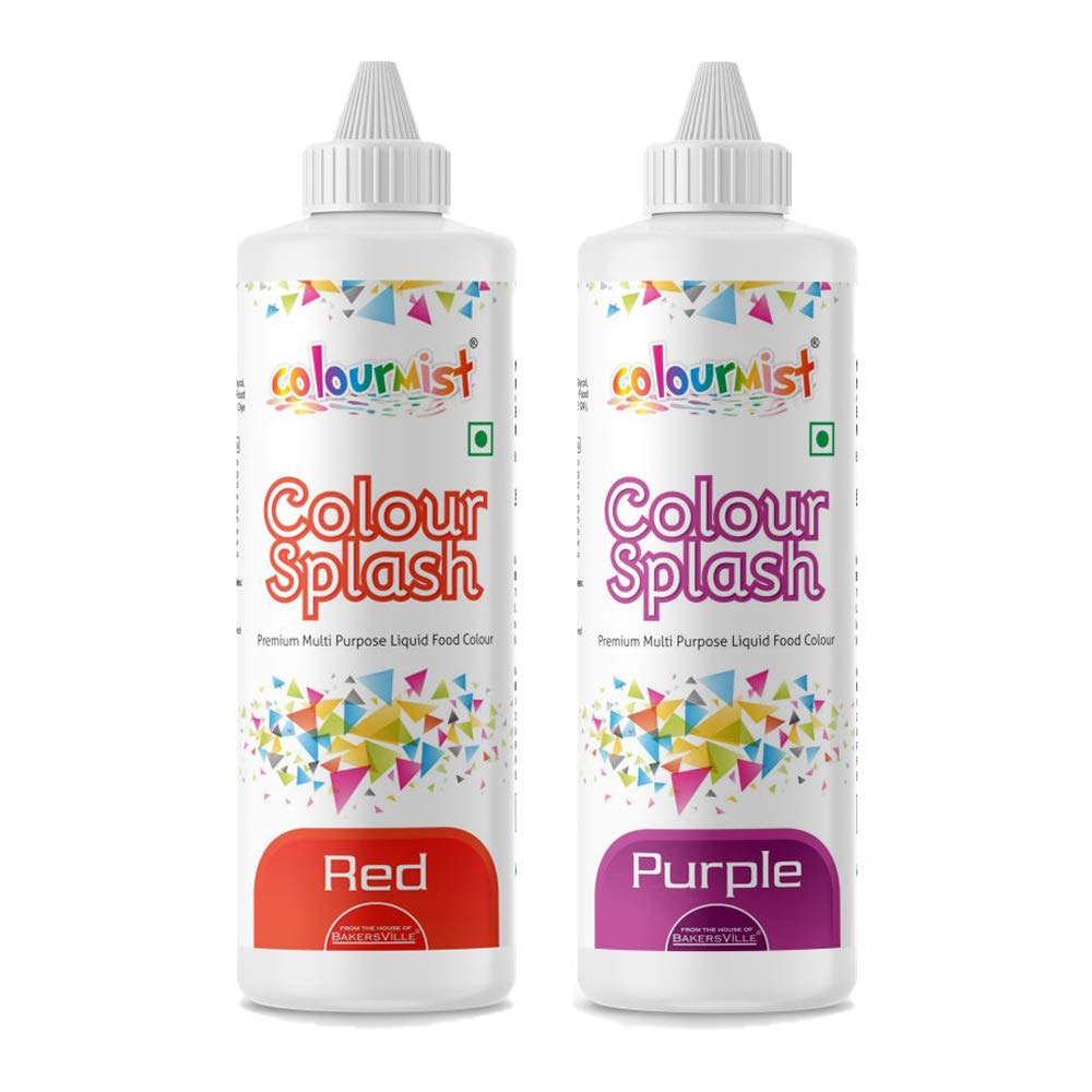 Combo of Colourmist® Colour Splash (Red) and (Purple),200gm (B08P8VKG5B) Amazon Price History, Amazon Price Tracker