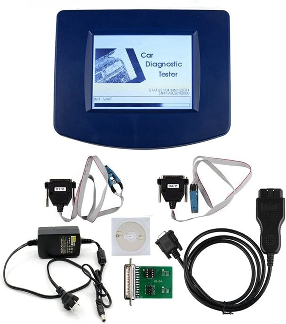 Digiprog3 Set Completo Digiprog 3 V4.94 Programador DigiprogIII Con Chip FTDI Herramienta de Kilometraje Compatible con Muchos Coches Con Enchufe EU/US Herramientas de Buena Calidad (Color: OBD