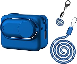 2023 Rubber Sleeve Protection Accessories for Insta360 GO 3 Silicone All-Round Cover with Neck Hang Rope