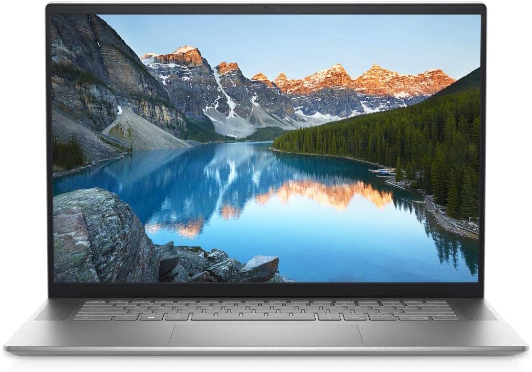 Inspiron 16 5620 Latest 2022 Laptop, 12th Gen Intel Core i5-1235U, Inch FHD, 512GB SSD, 16 GB RAM, Intel® Iris® Xe Graphics, Win 11 Home, McAfee 3 Yr, Eng Ar KB, Silver