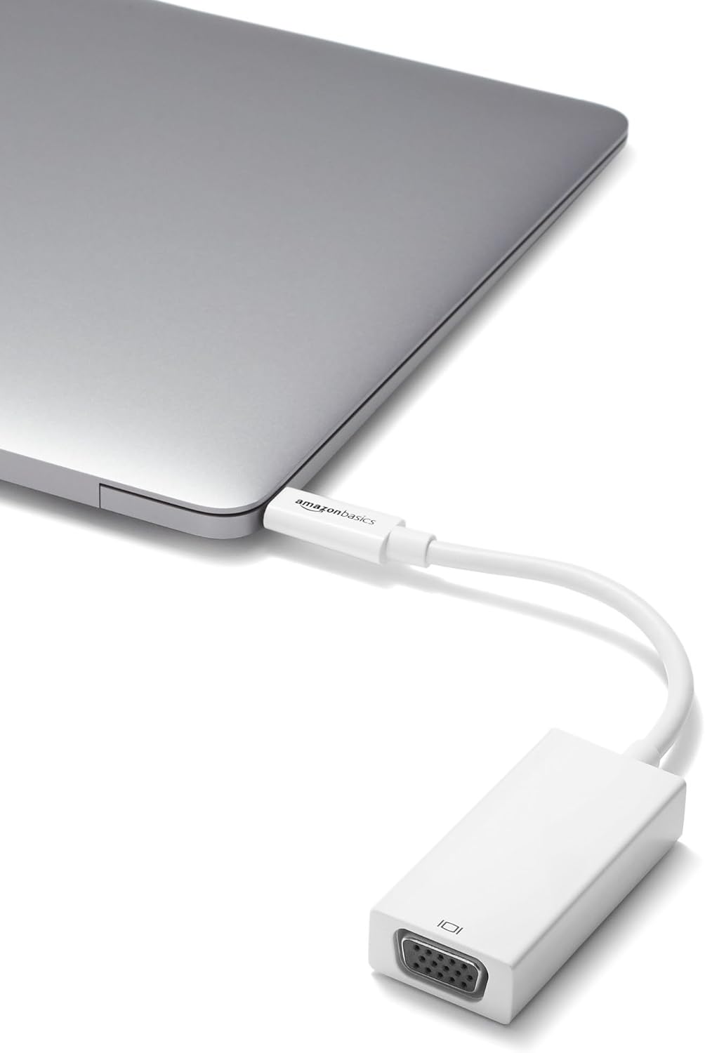 Amazon Basics USB 3.1 Type-C to VGA Adapter - White, 5-Pack
