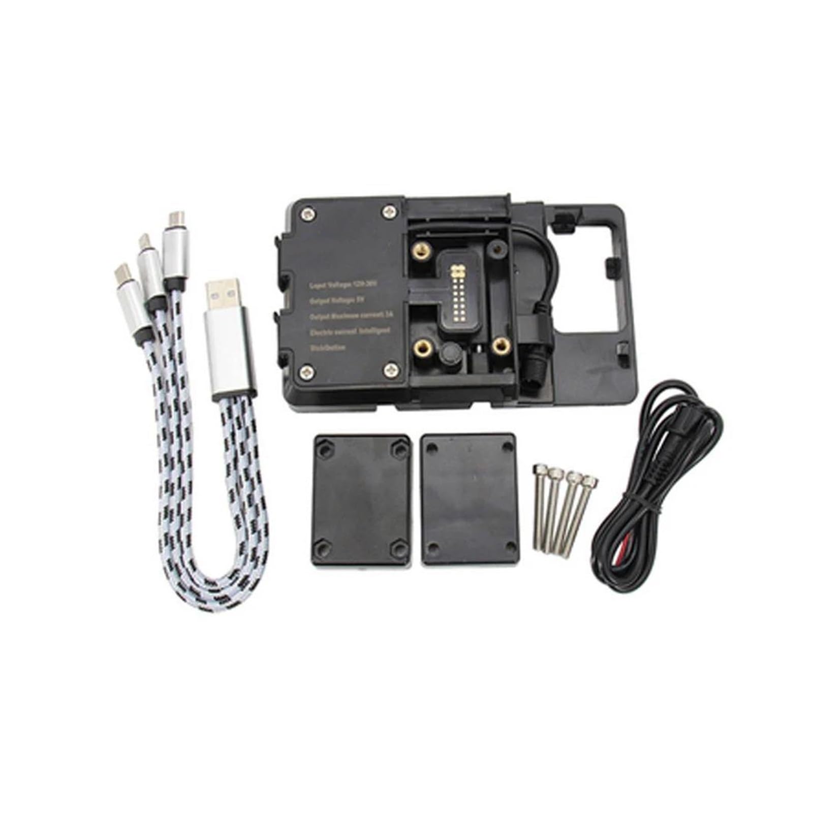 Support Moto Téléphone GPS Pour BMW R 850/1150 RT - Fixation Métal Noir Résistante Et Facile à Installer - 5