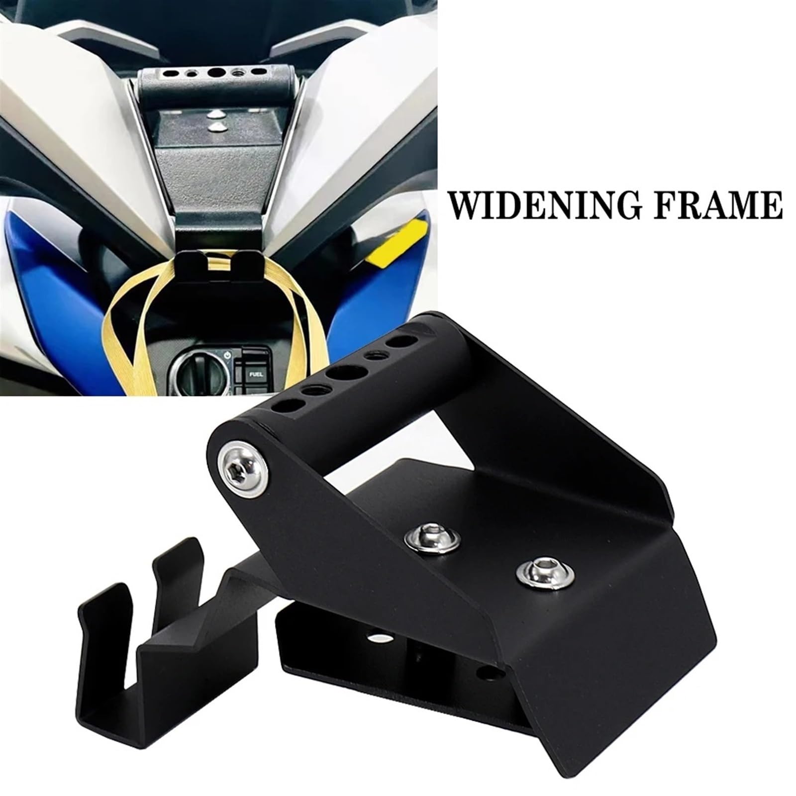 Parabrisas GPS Soporte Soporte para Teléfono Y Placa De Navegación GPS para Accesorios De Motocicleta para Forza350 para NSS350 2024 Moto Soporte Manillar