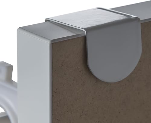 Miniatura 5 de OxGord - Soporte organizador de almacenamiento de zapatos, hasta 36 pares, para colgar o montar en la pared.