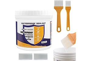 Liquid Waterproof Sealant Kit 17.63oz, Spray Sealant Waterproof Outdoor For Roof Walls Bathroom