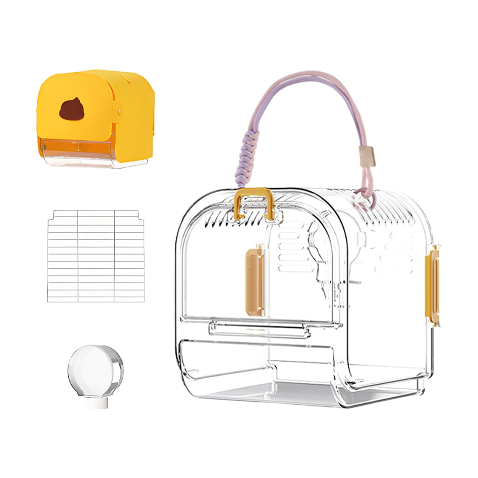 Cage à oiseaux pliable Shotet nid pour perruche habitat cockatiels