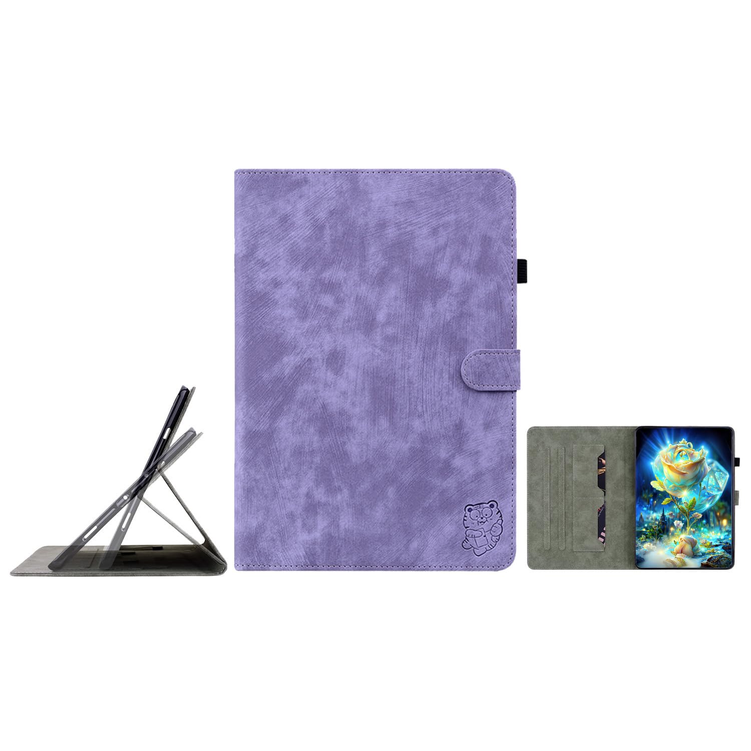 Cas Lenovo Tab M10 Plus 3rd Gen 10.6 inch avec couverture stand