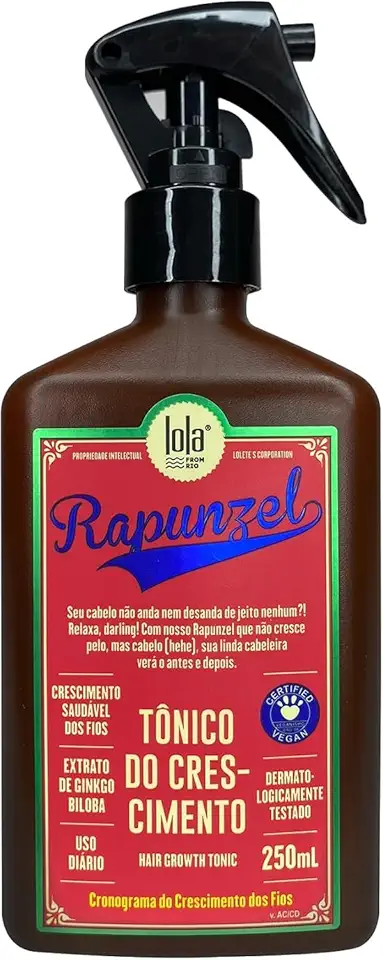 Tônico de crescimento Rapunzel, Lola Cosmetics