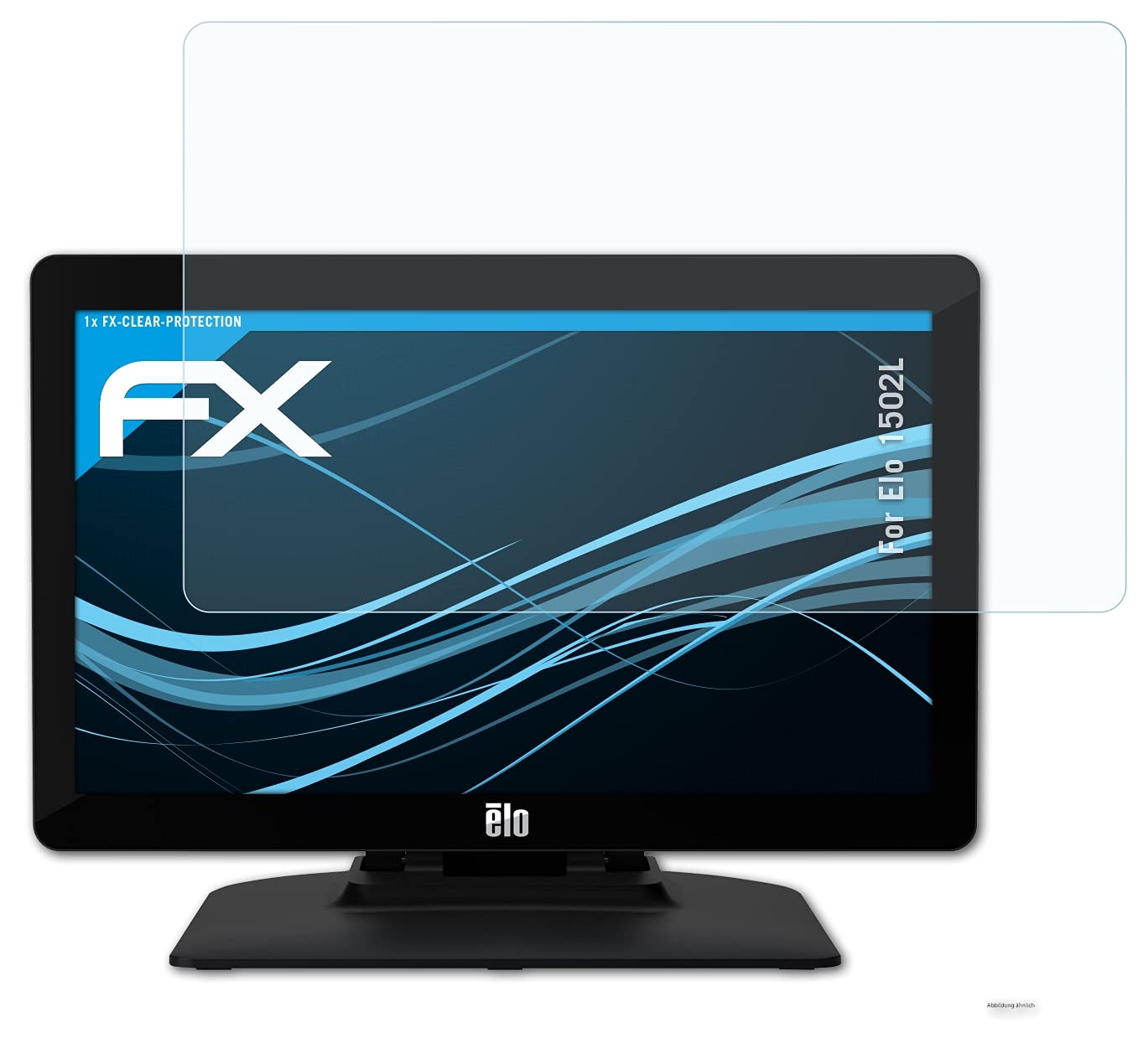 Screen Protection Film compatible with Elo 1502L Screen Protector, ultra-clear FX Protective Film